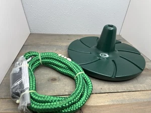 Swing N Slide Disc Schaukel Baumschaukel Grün Kunststoffsitz Neu - Bild 1 von 1