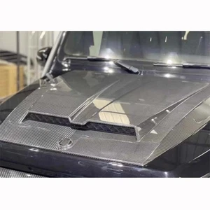 Real Carbon Bonnet Engine Hood Cover for Benz G-Class W463 G500 G63 AMG 19-23 - Picture 1 of 9