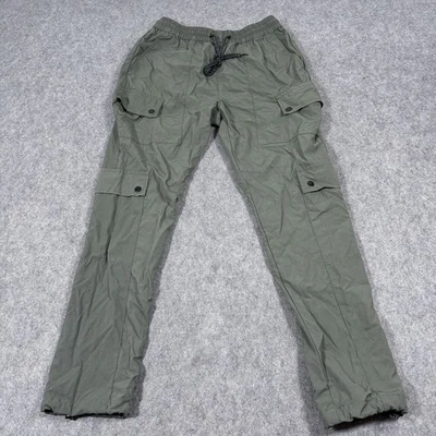 Calça cargo Pac Sun relaxed feminina tamanho médio (encaixa real W27,5xL29) verde - Imagem 1 de 4