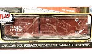 HO=1/87 RTR Atlas #1366-2 Precision Design 50'Rib Side Box Car=BNSF 723034-BUILT - Picture 1 of 6