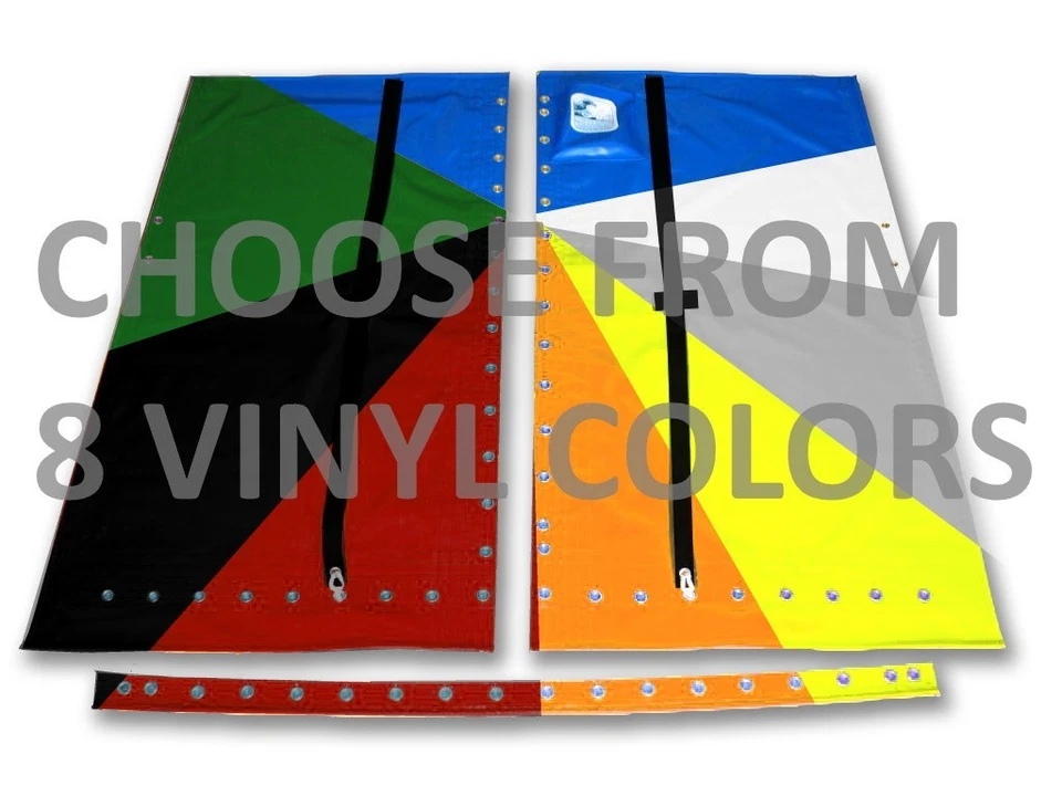 Trampolín Hobie 16 3 piezas - Vinilo SÓLIDO - Elige entre 7 colores + línea de cordones negro Foto 1 de 1