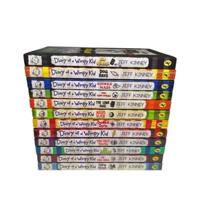 Diary of a Wimpy Kid Box of Books (Books Vol 1-12) by Jeff Kinney Paperbacks Lot - Picture 1 of 9