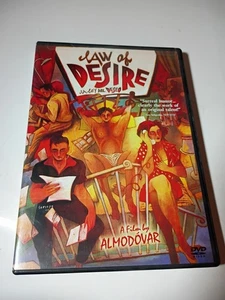 Law of Desire DVD (2009), Antonio Banderas Gay Interest, Rare, HTF, OOP - Imagen 1 de 3