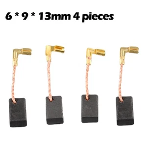 Spazzole Carbonio Alta Qualità Elettroutensili 13mm Lunghezza 4pz Carbonio 6mm - Foto 1 di 15