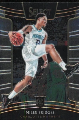 2018 PANINI SELECT MILES BRIDGES 17 MINT RC BASKETBALL CHARLOTTE HORNETS - Image 1 of 2