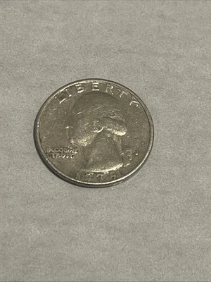 1979 ERROR Washington Quarter Filled D Mint Mark And I & N Touching. - Image 1 of 2