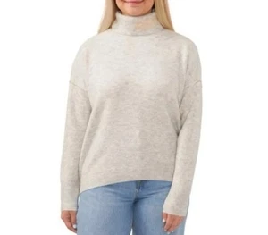NWT $79 Vince Camuto Silver Heather Gray Soft Pullover Turtleneck Sweater XXL - Picture 1 of 9