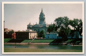 Postcard, Miami County, Courthouse, Built in 1869, Troy, Ohio Unposted - Picture 1 of 2