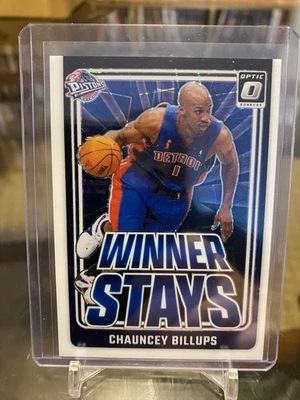 2024-25 panini donruss optic chauncey billups winner stays White Velocity #32/59 - Image 1 of 2