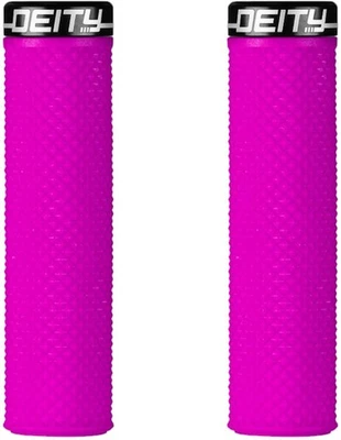 Deity Supracush MTB Handlebar Grips Pink - Image 1 of 2