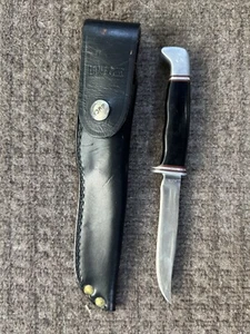 Buck 118 Knife "Personal" w/ sheath Early One Line Stamp *Personalized* - Picture 1 of 7