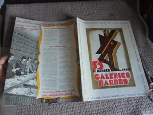 Ancien Catalogue des Galeries Barbès Paris Ancien Meubles Vintages Cuisine Salon - Picture 1 of 11