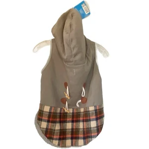VIBRANT LIFE Dog Padded Jacket Size Large (50-90 pounds) Flannel Design NEW - Picture 1 of 6