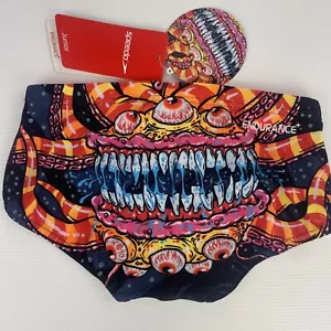Speedo Endurance THE KILLA THING TRUNK Boys Size 8. Ben Brown Orignal Artwork - Picture 1 of 7