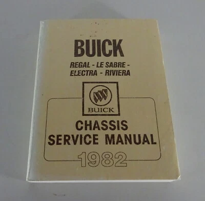 Officina Manuale Buick Regal / Le Sabre / Electra/Riviera From 1982 - Immagine 1 di 4