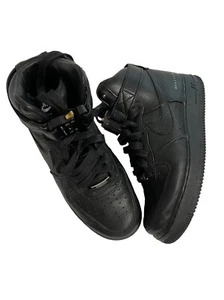 Nike 1017-ALYX 9SM Air Force 1 Sneakers alte in triplo nero - Foto 1 di 8