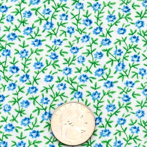 Concord von den Kesslers | Blau Pfingstrose Baumwolle Quilten Stoff | 2,11 Yards. x 45 zoll - Bild 1 von 5