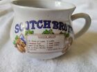 Vintage Scotch Broth Soup Mug Crock Cup w/ Handle ~ Collectible 70's Recipe