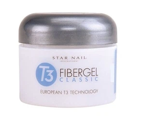 Star Nail T3 Fiber Gel Classic European T3 Technology PINK Color 2 oz - Picture 1 of 5