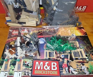 Lego Indiana Jones Set 7627 Tempel mit 3D Platte und OBA mit allen Minifiguren - Picture 1 of 6