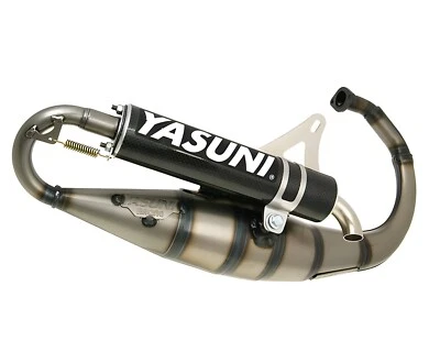 Scarico Yasuni Scooter R carbonio per Yamaha BWS NG MBK Booster Aprilia SR - Immagine 1 di 4