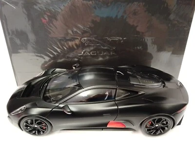 Almost Real Jaguar C-X75 satin black 2010 1/18 810605 - Immagine 1 di 2