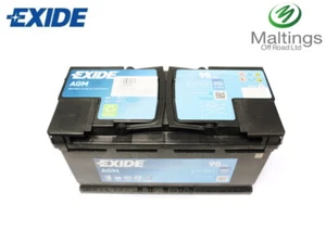 Exide battery To Fit Range Rover L494 agm battery 850A 95AH LR094642 - Picture 1 of 1