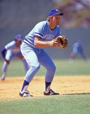 1991 Kansas City Royals GEORGE BRETT Glossy 8x10 Photo Print Post HOF 99