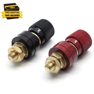 5/16 Inch Stud Premium Remote Battery Power Junction Post Connector, 8Mm Red an - Picture 1 of 5