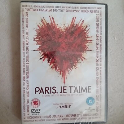 Paris, Je T'aime (DVD, 2008) Marianne Faithfull. NEW & FACTORY SEALED - Image 1 of 2