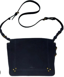Jerome Dreyfuss crossbody bag great condition Navy, Suede - Picture 1 of 9