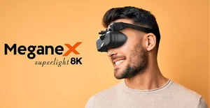 PC Steam VR Headset - Shiftall MeganeX Superlight 8K - OLED HDR 90hz - NEW! - Bild 1 von 3