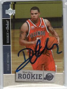 Deron Williams signed autographed card! Authentic! 12793