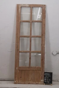 VINTAGE SINGLE GLASS DOOR L252 - Picture 1 of 3