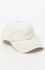 WOMEN'S JUNIORS Kendall & Kylie Washed Canvas Cap KHAKI NEW $25 - Picture 1 of 2