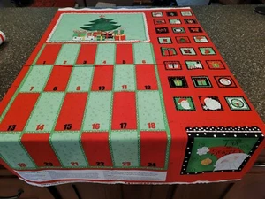 Happy Holly Days Advent Calendar Panel 29x43 Ador-Label SSI Christmas - Picture 1 of 7