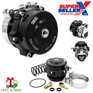 BV50 Series Q Style Blow off Valve BOV 50mm BLACK - Fits TIAL Springs! -USA- - Picture 1 of 9