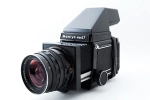 Cámara fotográfica Mamiya RB67 PRO BUSCADOR DE PRISMAS Sekor C 50 mm f4,5 lente trasera 1874839 - Imagen 1 de 12