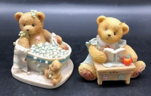 Juego de 2 estatuillas vintage de peluches apreciados, excelente estado - Imagen 1 de 6