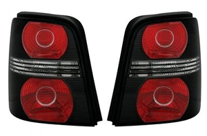 Rückleuchten Set für VW Touran 1 1T 2003-2010 Cross Schwarz Heckleuchten Paar - Bild 1 von 6