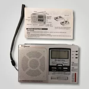 BORG JOHNSON EC-9702A MINIATUR AM/FM WELT EMPFÄNGER RADIO getestet funktioniert - Bild 1 von 6
