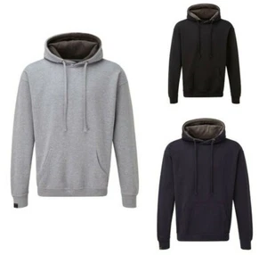 Sudadera con capucha de trabajo Tuff Stuff Hendon para hombre ropa de trabajo constructor sudadera con capucha peso pesado lana Reino Unido - Imagen 1 de 4