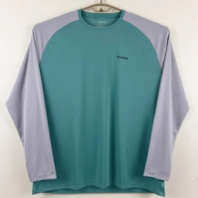 Simms Artist Series Tech Tee Fishing Shirt Mens XL Wicking UPF 30+ Pullover - Image 1 of 4