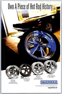 PRINT AD 2013 Cragar Wheels Own A Piece of Hot Rod History 5 x 7.5 - Picture 1 of 1