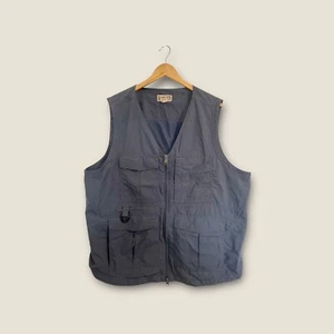 Duluth Trading Jagd Angeln blau grau belüftete Weste Herren Größe XL - Bild 1 von 3