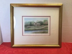Arnold Alaniz Spring Pond Framed Matted 11" x 13 1/2"   710 / 750 Signed - Picture 1 of 10
