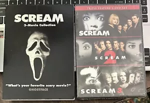 Scream Triple Feature 3-DVD Set New-Sealed W/ Slip Cover 1 2 3 - Bild 1 von 1
