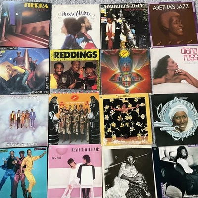 R&B / Soul Lot Of 10 Random Pick Various R&B, DISCO, & Funk- 33 RPM Albums - Image 1 of 4