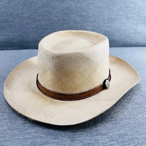 CHARLIE 1 HORSE - Men's Woven Straw Western Hat H7 - Picture 1 of 12
