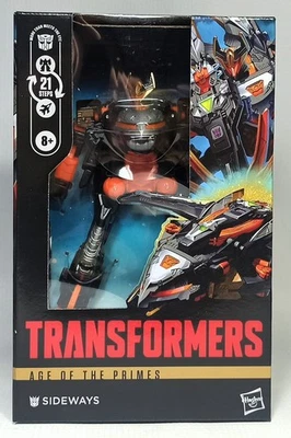 HASBRO 2025 TRANSFORMERS AGE OF THE PRIMES DELUXE CYBERTRON SIDEWAYS MISB SEALED - Image 1 of 4